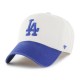 47 BRAND CASQUETTE MLB LOS ANGELES DODGERS CLEANUP GRAND STAND BONE 
