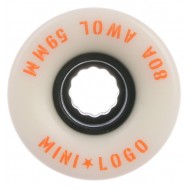 MINI LOGO ROUES AWOL 63 MM 80A NOIR