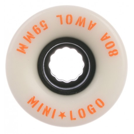 MINI LOGO ROUES AWOL 63 MM 80A NOIR