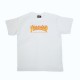 THRASHER T-SHIRT JR FLAME BLACK