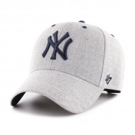 47 BRAND CASQUETTE MLB NEW YORK YANKEES STORMCLOUD MVP CHARCOAL