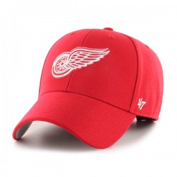 47 BRAND CASQUETTE NHL DETROIT RED WINGS MVP RED