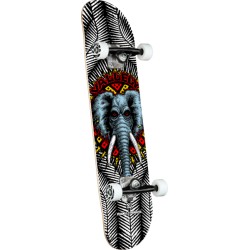 POWELL PERALTA SKATE VALLELY  ELEPHANT 8 X 31.45 WHITE