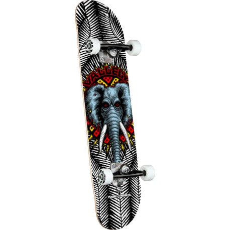 POWELL PERALTA SKATE VALLELY  ELEPHANT 8 X 31.45 WHITE