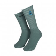 SANTA CRUZ CHAUSSETTES SCREAMING MINI HAND STONE GREY