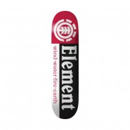 ELEMENT PLATEAU SECTION 8.25 BLACK WHITE RED