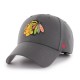 47 BRAND CASQUETTE NHL CHICAGO BLACKHAWKS MVP SNAPBACK SANDALWOOD
