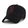 47 BRAND CASQUETTE BOSTON RED SOX MVP SNAPBACK BLACK1