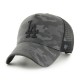 47 BRAND CASQUETTE MLB NEW YORK YANKEES MVP SNAPBACK DK GREY