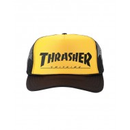 THRASHER X SPITFIRE CASQUETTE TRUCKER BLACK GOLD