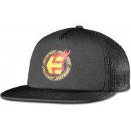 ETNIES SANTA CRUZ CASQUETTE FLAME TRUCKER BLACK