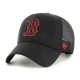 47 BRAND CASQUETTE BOSTON RED SOX BRANSON BLACK
