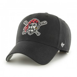 47 BRAND CASQUETTE PITTSBURG PIRATES MVP BLACK