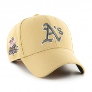 47 BRAND CASQUETTE MLB OAKLAND ATHLETICS SHOT MVP LIGHT TAN