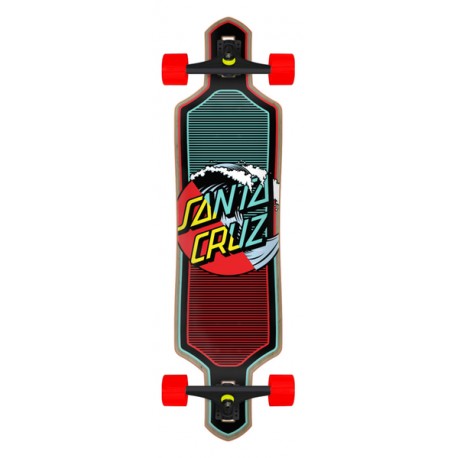 SANTA CRUZ LONGBOARD DROP THRU CLASSIC DOT 9" X 36" 
