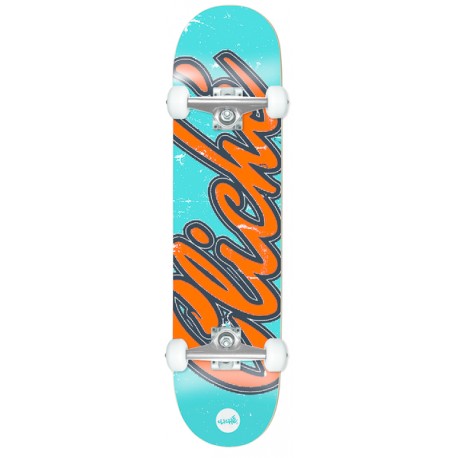 CLICHE SKATE OLD LOGO BLUE ORANGE 8.0 X 31.56