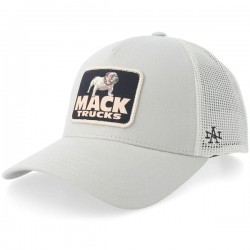 AN CAP CASQUETTE MACK TRUCKS VALIN STONE IVORY