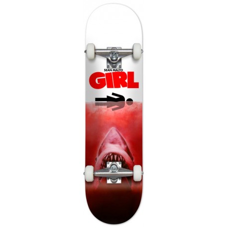 GIRL SKATE MALTO SHARK ATTACK 7.75