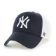 47 BRAND CASQUETTE MLB NEW YORK YANKEES MVP SNAPBACK SANDALWOOD