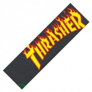 THRASHER GRIP PLAQUE MOB FLAME LOGO