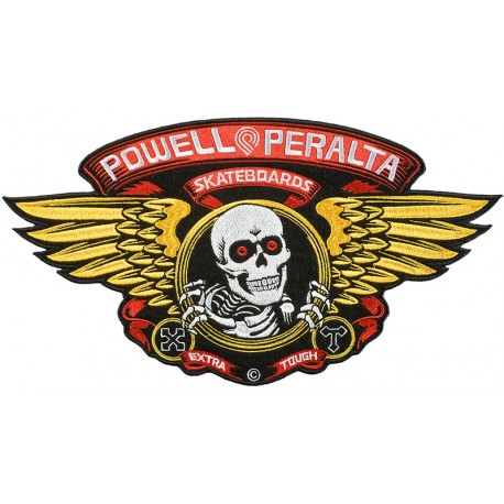 POWELL PERALTA PATCH WINGED RIPPER MEDIUM