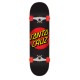 SANTA CRUZ SKATE MID CLASSIC DOT RED 7.25"X 29.9"