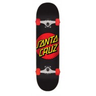 SANTA CRUZ SKATE MID CLASSIC DOT RED 7.25"X 29.9"