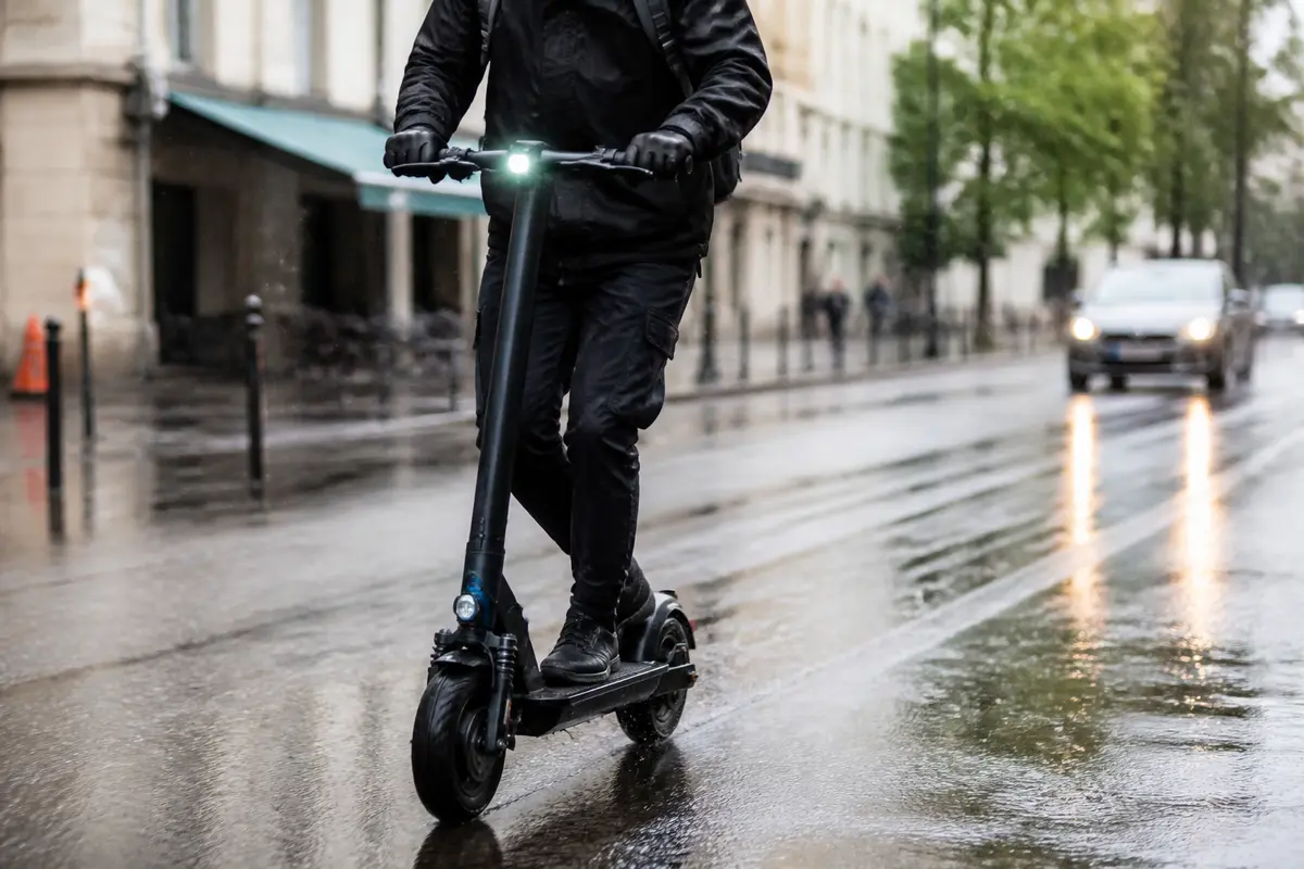 Trottinette Électrique sous la Pluie : Est-elle Sécure ?
